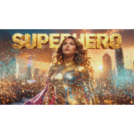 RELÓGIO GRANDE SUPERHERO - FEMALE SUPERHERO