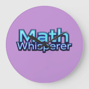 Relógio Grande Sussurrador de Matemática