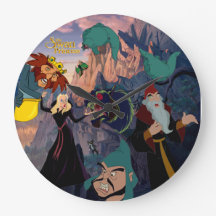 Swan Princess Villain Wall Clock