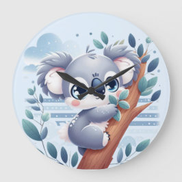 Relógio Grande Sweet Baby Koala - Large Clock