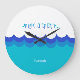 Relógio Grande Swimmer faça uma abertura