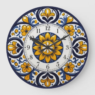 Relógio Grande Talavera Numbered Clock