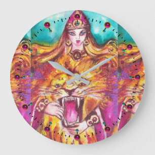 Relógio Grande TAROTS das SOMBRAS PERDIDAS /Strength/fortaleza