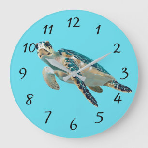 Relógio Grande Tartaruga de mar