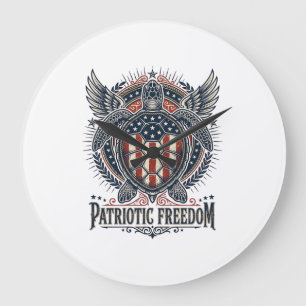Relógio Grande Tartaruga Marinha Patriota
