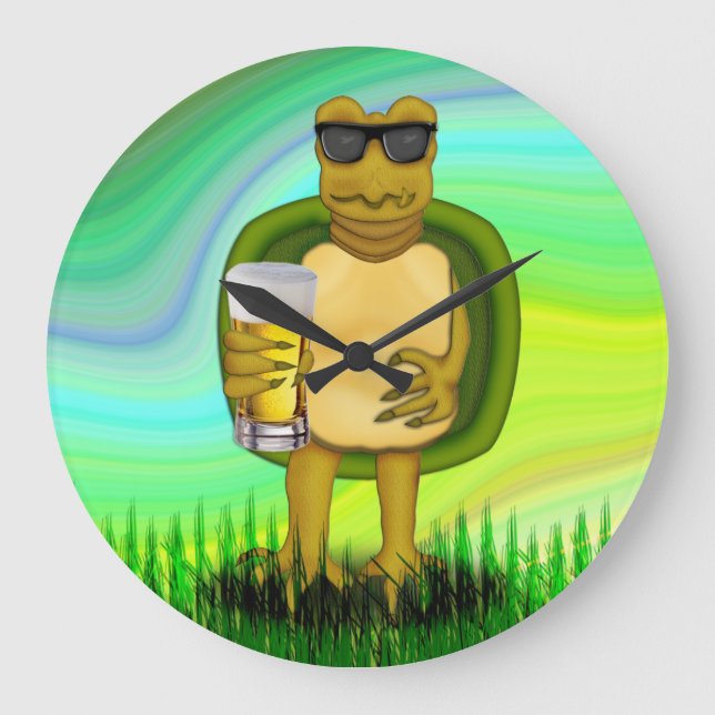 Relógio Grande Tartaruga Sede (Frente)