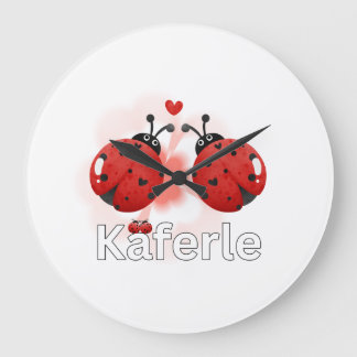 Relógio Grande Tasse Marienkäfer