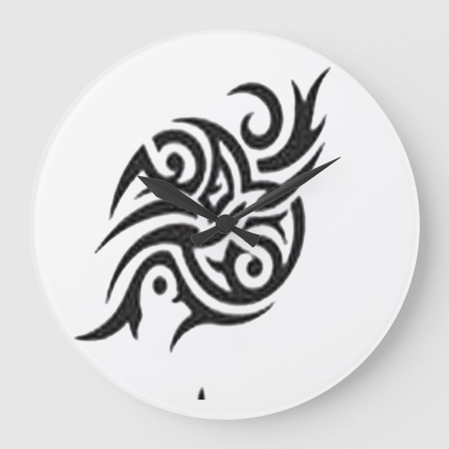 Relógio Grande Tatuagem (Frente)