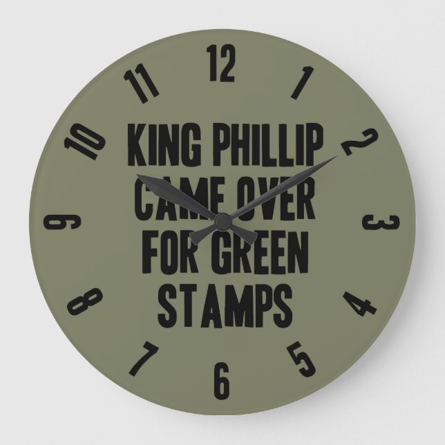 Relógio Grande Taxonomia Mnemônica (Frente)