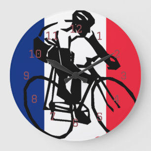 Relógio Grande tdf vive o design personalizado