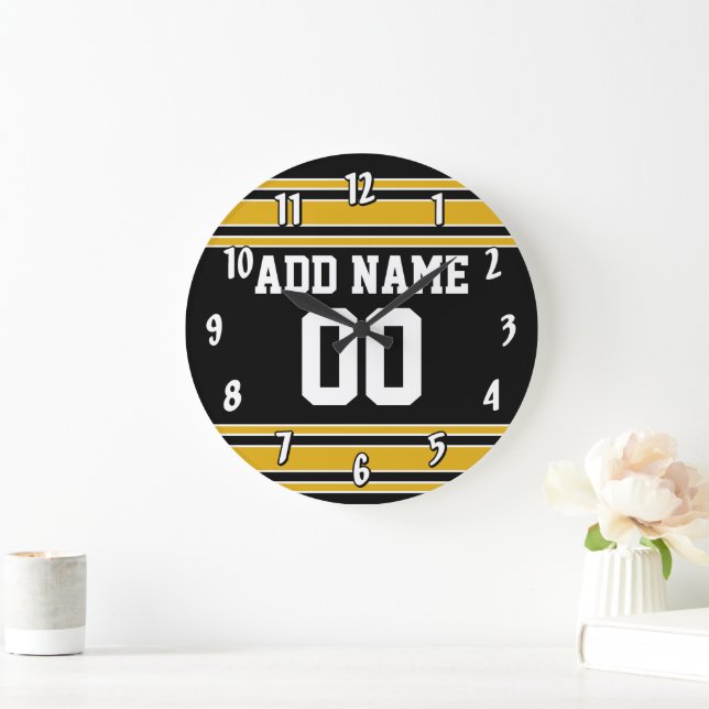 Relógio Grande Team Jersey com nome e número personalizados (Lar)