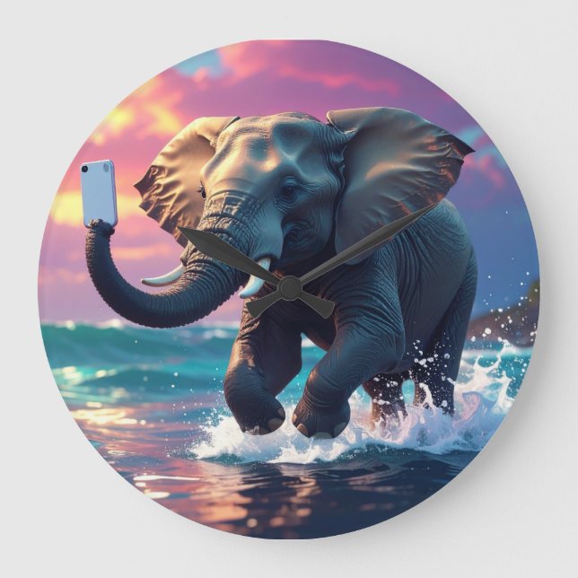 RELÓGIO GRANDE TELEPHANTASTIC (Frente)