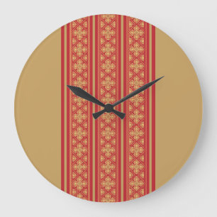 Relógio Grande Telet Cross Pendente