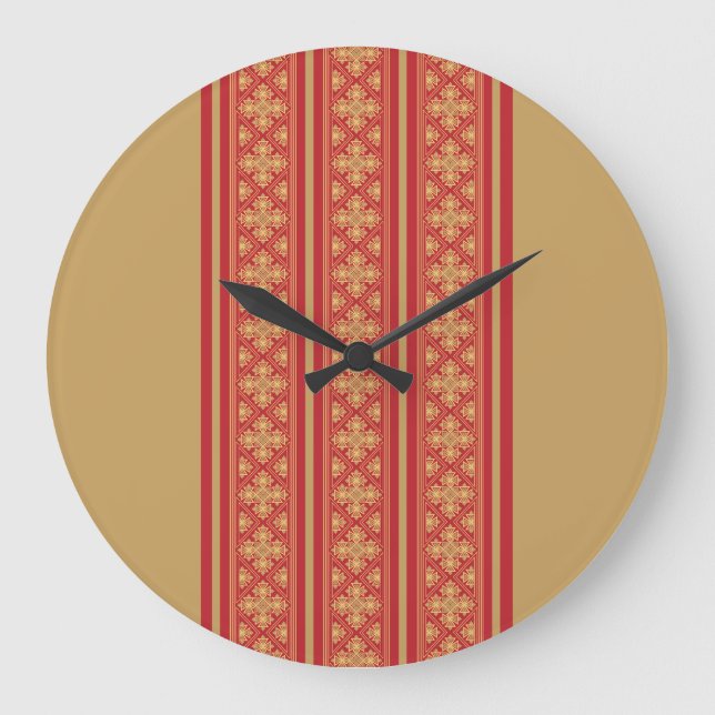 Relógio Grande Telet Cross Pendente (Frente)