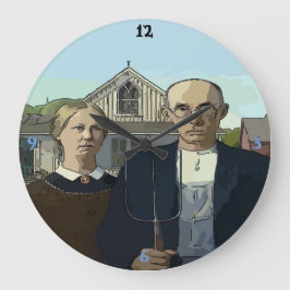 Relógio Grande Tempo Americano, arte famosa