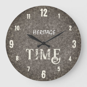 Relógio Grande Tempo de Herança Vintage