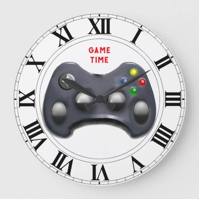 Relógio Grande Tempo de Video Game (Frente)