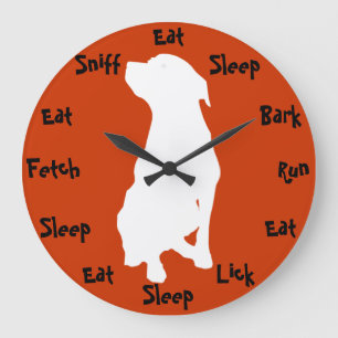 Relógio Grande Tempo do cão