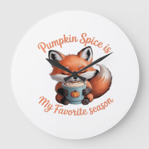 Relógio Grande Temporada de Pumpkin Spice é Minha Estação Favorit