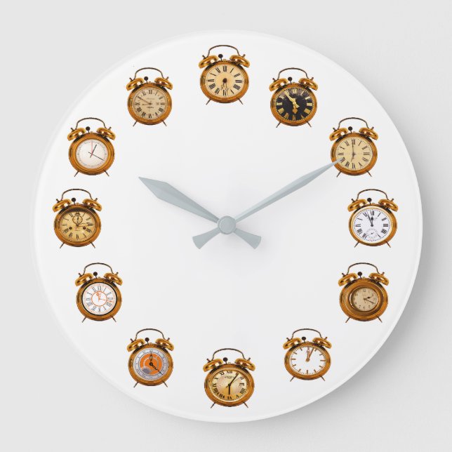 RELÓGIO GRANDE TEMPUS FUGIT CLOCK (Frente)