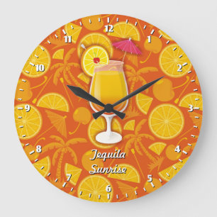 Relógio Grande Tequila sunrise