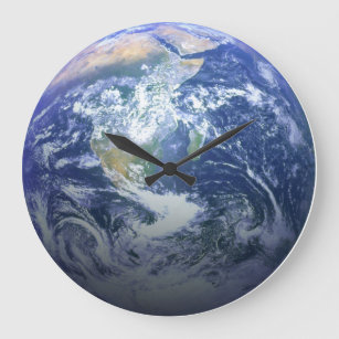 Relógio Grande Terra - Efeito 3D