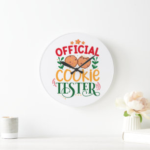 Relógio Grande Testador Oficial de Cookies