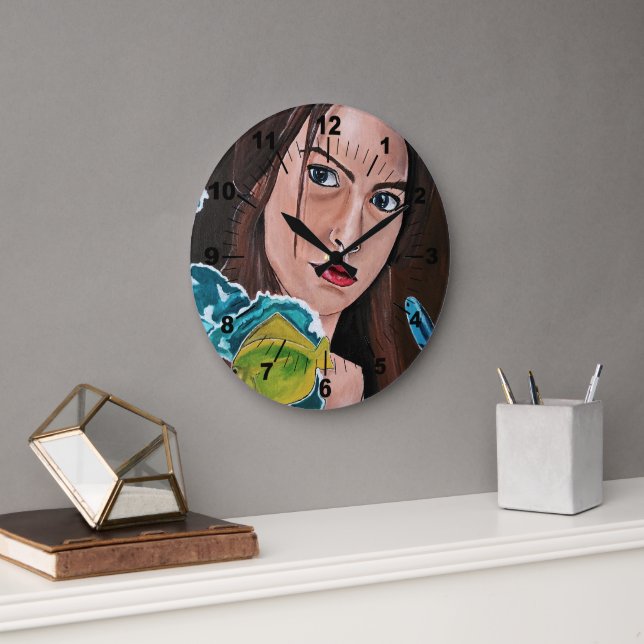 Relógio Grande The Star-Crossed Lover Painting by Alfred Fox (Escritório)