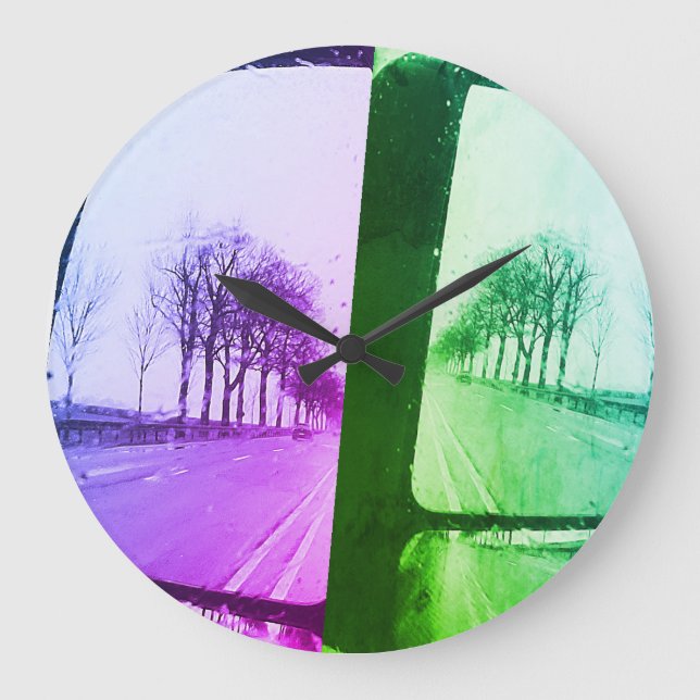 Relógio Grande The Way Home from Work (Frente)