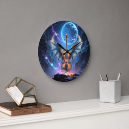 Relógio Grande The Winged Violin of Moonlit Realms
