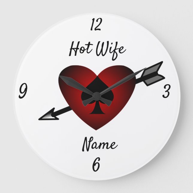 Relógio Grande Thunder_Cove Cupid Black Spade (Frente)