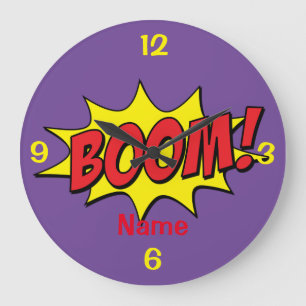 Relógio Grande Thunder_Cove do Boom do Cartoon