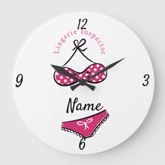 Relógio Grande Thunder_Cove do Inspetor de Lingeries  (Frente)