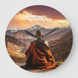 Relógio Grande Tibete - Budismo - Meditação