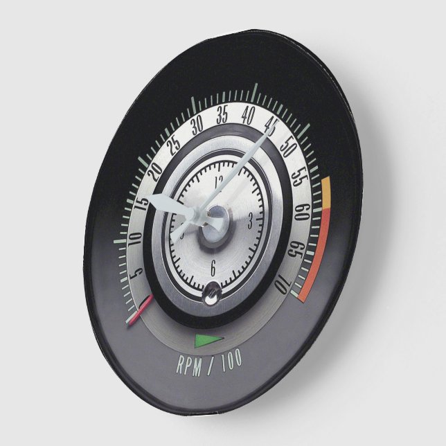 Relógio Grande Tic-Toc-Tach GM Chevy Wall Clock