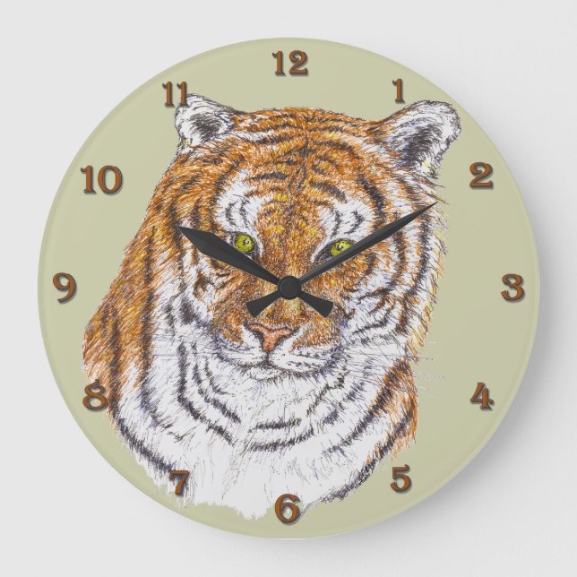 Relógio Grande Tigre (Frente)