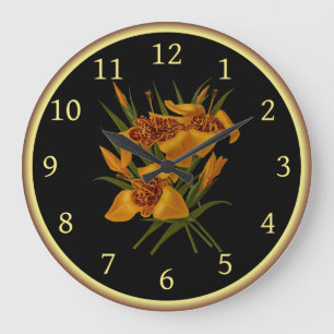 Relógio Grande Tigridia Conchiplora Var Canariensis 008 ~