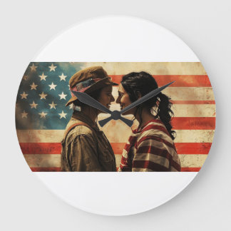 Relógio Grande Timepécia do Patriota: Um tributo ao Orgulho Ameri