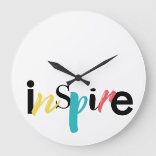 Relógio Grande Típica animada, criativa e moderna do Inspiron