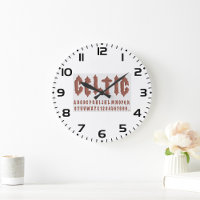 Tipo de Letra Celta do Alfabeto