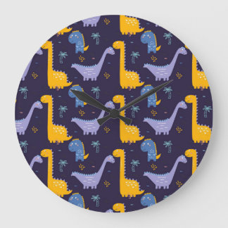 Relógio Grande Todos os Excelentes Dinos e Pequenos