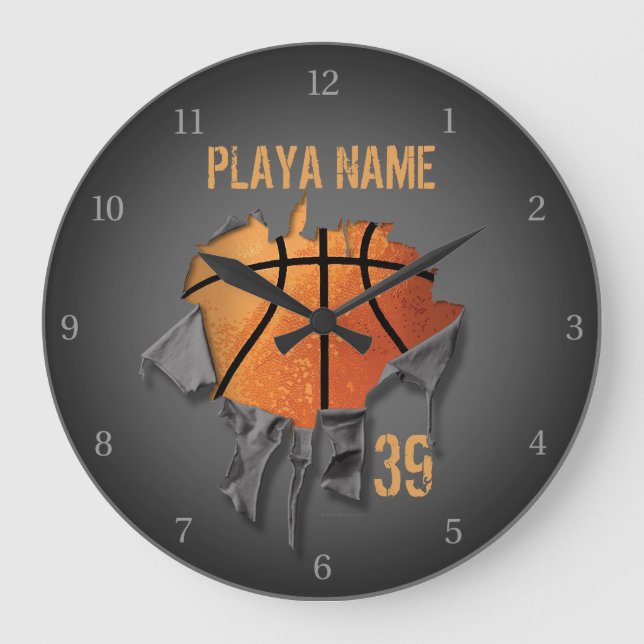 Relógio Grande Torn Basball (Frente)