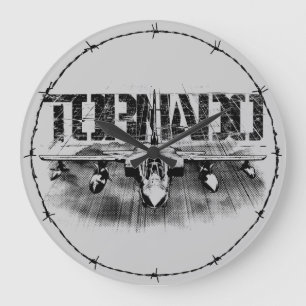 Relógio Grande Tornado IDS Round (Large) Wall Clock