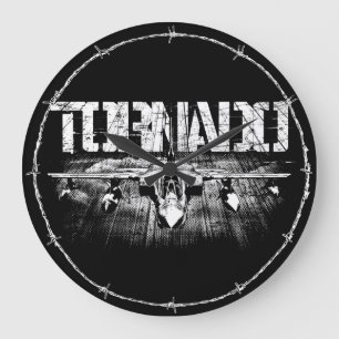 Relógio Grande Tornado IDS Round (Large) Wall Clock