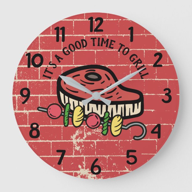 Relógio Grande Torneio de carne de cozinhar de galinha (Frente)