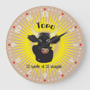 Relógio Grande Toro 21 al 20 Orologio Aprile maggio