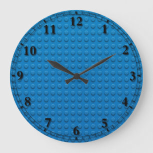 Relógio Grande Toy Textured Clock