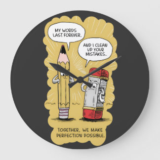 Relógio Grande Trabalho em equipe triunfo