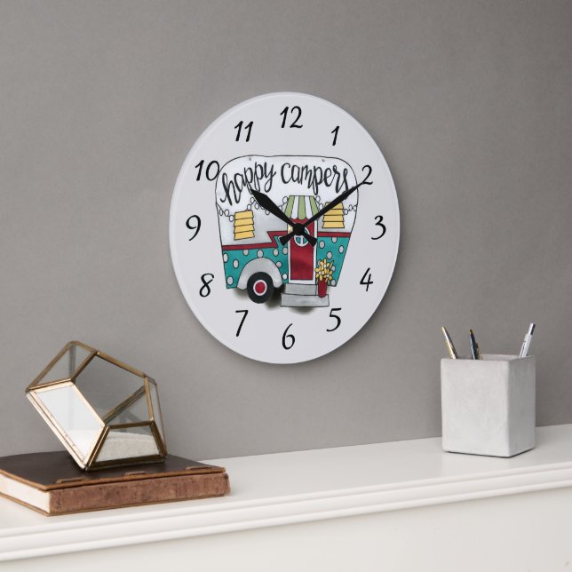 Relógio Grande trailer de camarões felizes (Escritório)