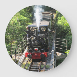 Relógio Grande Trem a vapor galês.